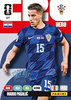 Mario Pasalic Croatia Panini FIFA World Cup 2026 Adrenalyn XL #127